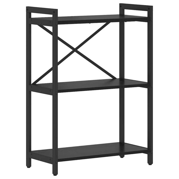 vidaXL Bibliothèque Chêne noir 60 x 30 x 83 cm Bois d'ingénierie