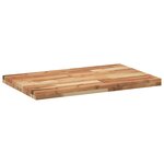 vidaXL Dessus de bureau fini à l'huile 120x50x4cm bois d'acacia massif