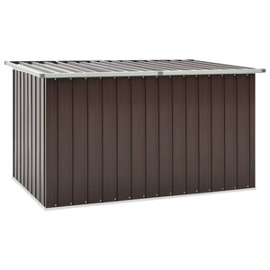 vidaXL Boîte de rangement de jardin Marron 171x99x93 cm