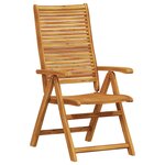 vidaXL Ensemble de salle à manger pour jardin 7 Pièces Marron