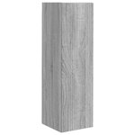 vidaXL Ensemble meuble TV 3 Pièces Gris Sonoma Bois d'ingénierie