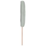 vidaXL Tête de lit LED blocs diamants grise clair 180 cm en velours