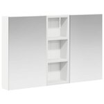 vidaXL Ensemble de Meubles de Salle de Bain 3 Pièces 80 x 10 5 x 50 cm