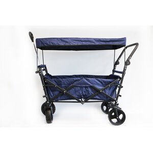Vedes KD-6660WRBL - Chariot de transport Premium XXL bleu marine avec toit