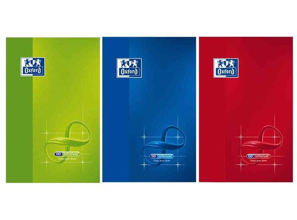 Cahier 'Infinium' Indéchirable 170 x 220 mm Seyès 96 pages 90g OXFORD