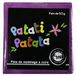 Pâte polymère à modeler Patati Patata Pourpre 50 g