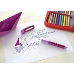 Stylo plume éducatif Scribolino, rouge FABER-CASTELL