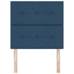 Cabeçalho LED vidaXL Bleu 80 cm Tissu