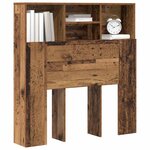vidaXL Cabinet de Tête de Lit Bois Ancien 100 x 19 x 103 5 cm