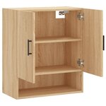 vidaXL Armoire murale chêne sonoma 60x31x70 cm bois d'ingénierie