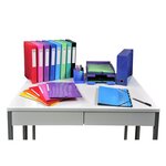 Boite transfert Dos 90mm IDERAMA Turquoise x 5 EXACOMPTA