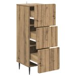 vidaXL Armoire à tiroirs 33 x 34 5 x 92 cm Bois d'ingénierie