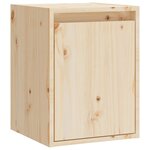 vidaXL Armoire murale 30x30x40 cm Bois de pin massif