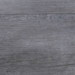vidaXL Planches de plancher PVC autoadhésif 2 51 m² 2 mm Gris bois mat