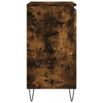 vidaXL Buffet Chêne fumé 60x35x70 cm Bois d'ingénierie