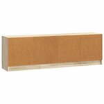 vidaXL Meuble TV Chêne Sonoma 150 x 31 x 47 cm Bois d'ingénierie
