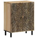 vidaXL Armoire latérale 60x33x75 cm bois massif de manguier