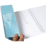 CLAIREFONTAINE - Carnet de vocabulaire KOVERBOOK - 11 x 17 - 100 pages lignées + marge - Couverture polypro translucide