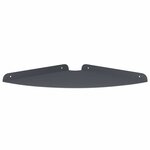 vidaXL Étagère flottante avec étagère 4 Pièces Anthracite 30 x 30 x 2 cm