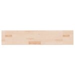 vidaXL Panneau d'étagère 100x20x2 5 cm Bois de chêne massif non traité