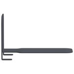 vidaXL Étagère flottante 4 Pièces Anthracite 6 x 10 8 x 6 6 cm