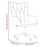 vidaXL Chaise de relaxation Vert Tissu