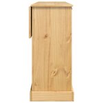 VidaXL Rangement de cuisine Cire de Miel 112 x 70 x 91 5 cm Pin massif