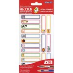 72 étiquettes plastifiées ultra-résistantes - Petits animaux