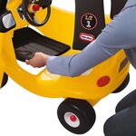 Taxi coupé confortable jaune little tikes