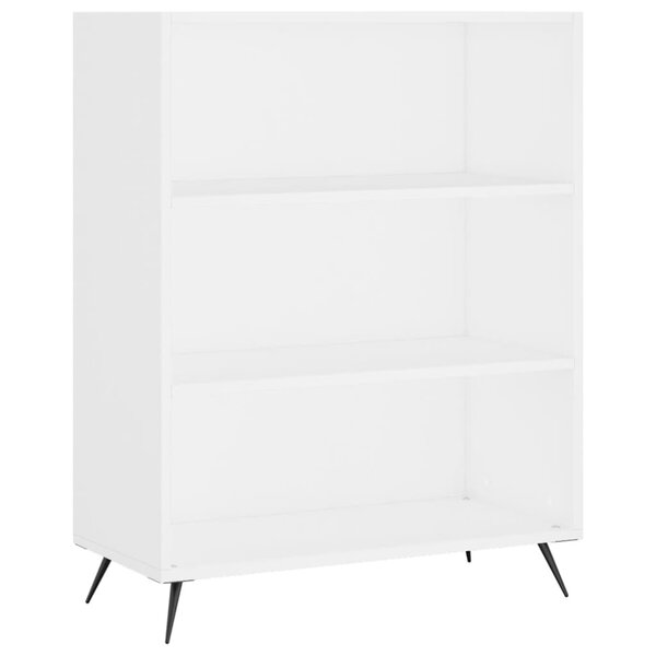 vidaXL Bibliothèque blanc 69 5x32 5x90 cm bois d'ingénierie