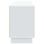 vidaXL Meuble TV Blanc 150 x 31 x 47 cm Bois d'ingénierie