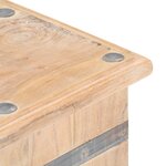 vidaXL Coffre 90x40x40 cm Bois d'acacia solide