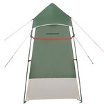 vidaXL Tente de toilette vert imperméable