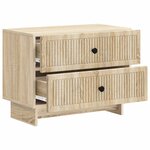 vidaXL Cabinet de chevet avec tiroir Chêne Sonoma 62 x 34 5 x 47 5 cm