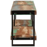 vidaXL Meuble TV 200x30x40 cm bois massif de récupération