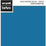 Aérosol peinture professionnelle bleu marine 400 ml  nespoli