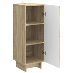 vidaXL Buffet Chêne Sonoma 33 x 34 5 x 90 cm Bois d'ingénierie