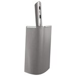 vidaXL Tête de pelle 4 Pièces Argent 43 x 17 cm Acier enduit de poudre