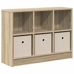 vidaXL Buffet Chêne Sonoma 73 5 x 22 5 x 53 5 cm