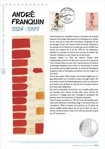 Document philatélique - André Franquin