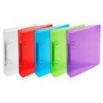 Clas Pp Cristal 23x22 2ax-30 Écart.80mm - Couleurs Assorties - X 15 - Exacompta