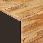 vidaXL Armoire de lit Marron 50 x 33 x 60 cm Bois de mangue massif