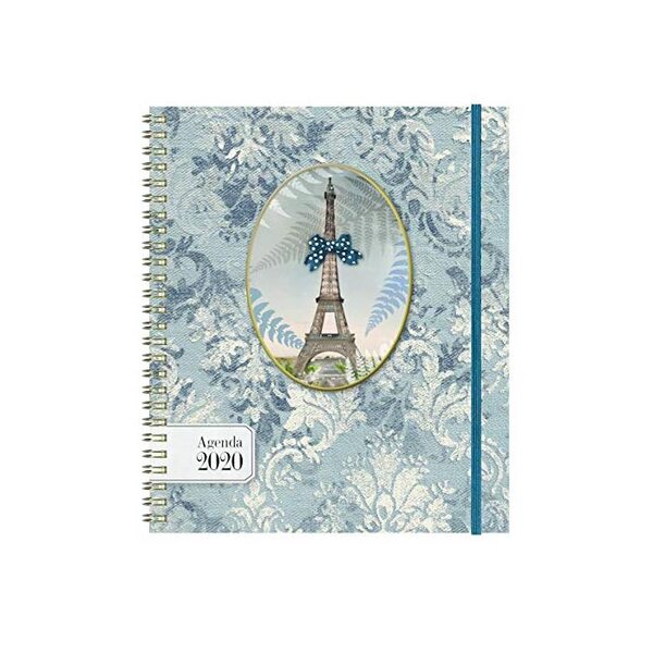 Agenda Semainier Eurotime 22W Les Cakes de Bertrand 18,5x22,5 cm Motif Aléatoire EXACOMPTA