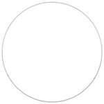 vidaXL Anneau de jardinière Blanc 80 x 80 x 20 cm Acier laminé à froid