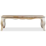 vidaXL Table basse Bois massif 110x60x35 cm