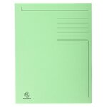 Chemises, A4, carton, couleurs assorties EXACOMPTA