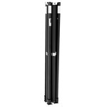 vidaXL Tente de réception pliable escamotable 4 parois latérales noir