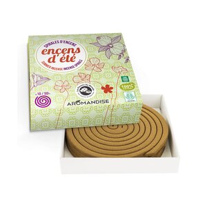 50 spirales d'encens naturel anti-moustiques 7h