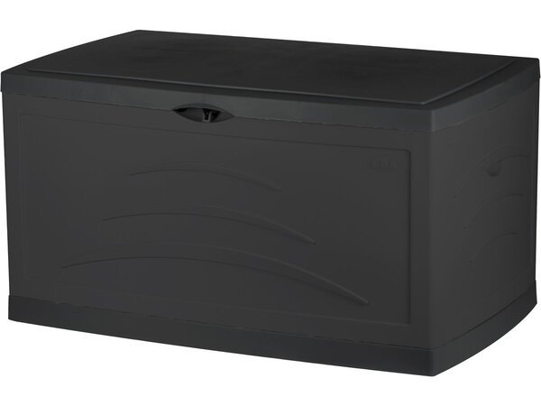Coffre jardin "maxi serena" - 500 litres - 1.21 x 0.76 x 0.67 m - gris anthracite