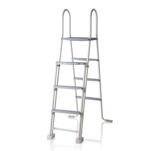 GRE - ES1213 - Échelle de sécurité grise - Jardin-Piscine - Piscine - Echelle de piscine-escalier de piscine